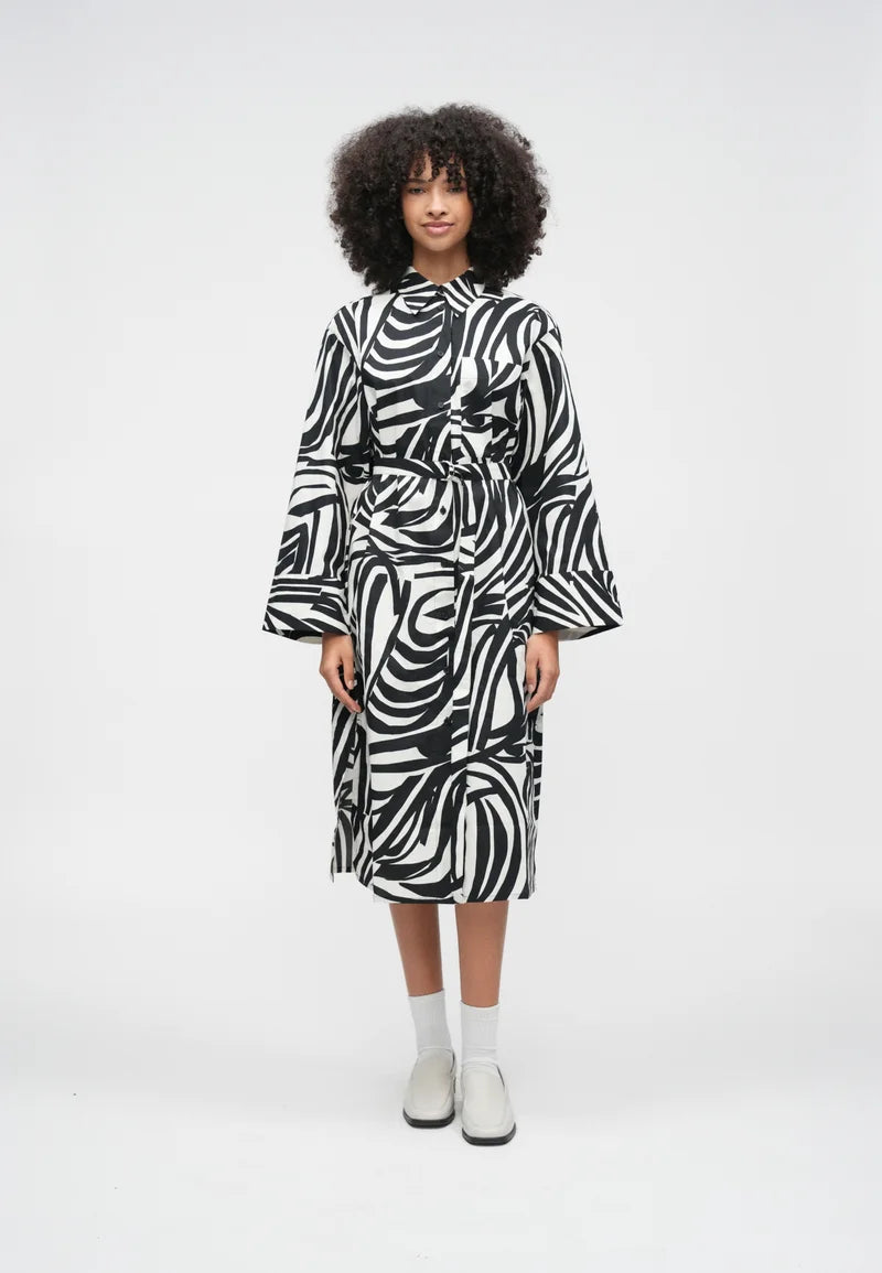 Marimekko Jälki Jokuraita-klänning