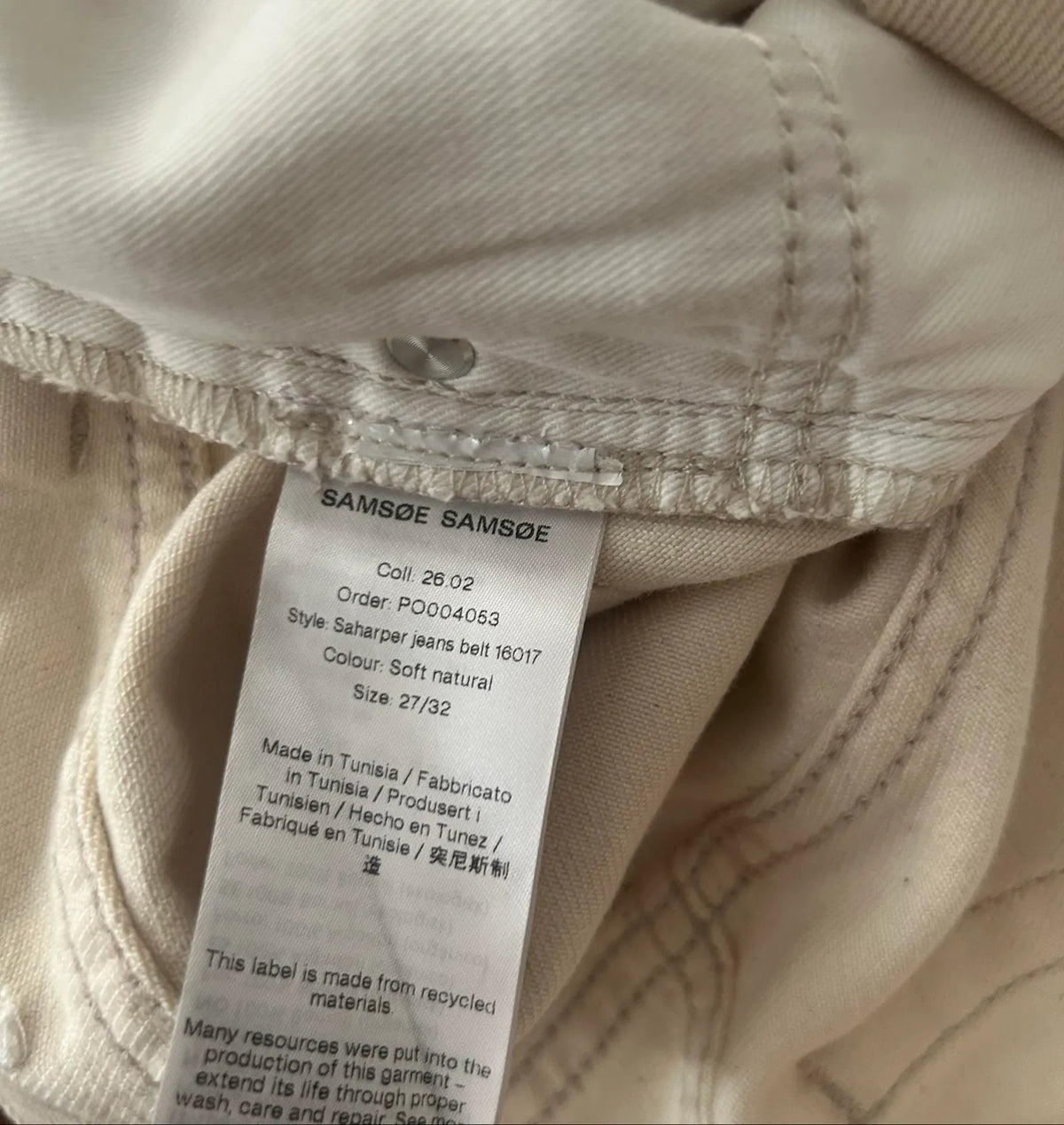 Samsøe Samsøe Saharper Belt-jeans