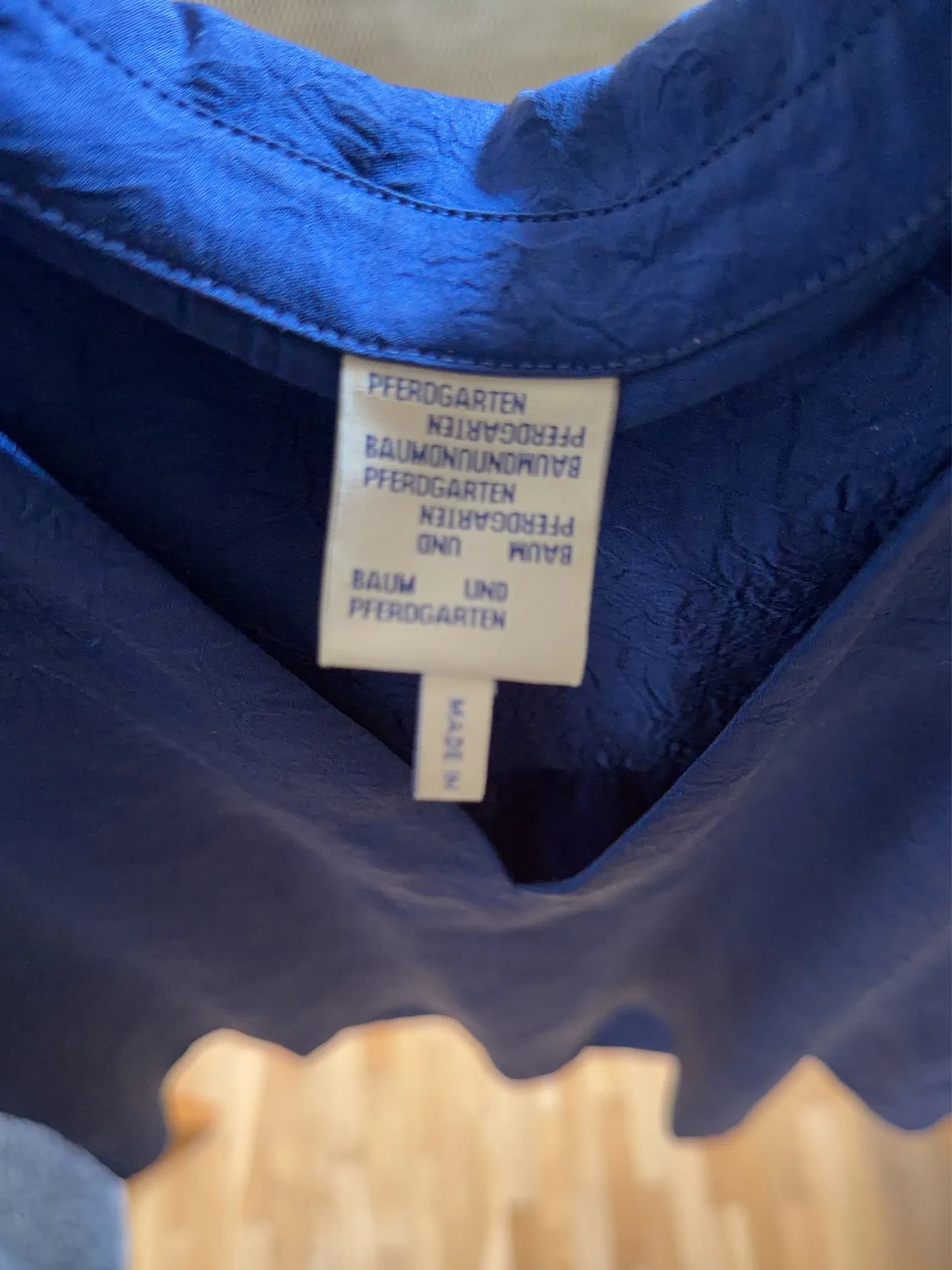 Baum und Pferdgarten-blus NWOT