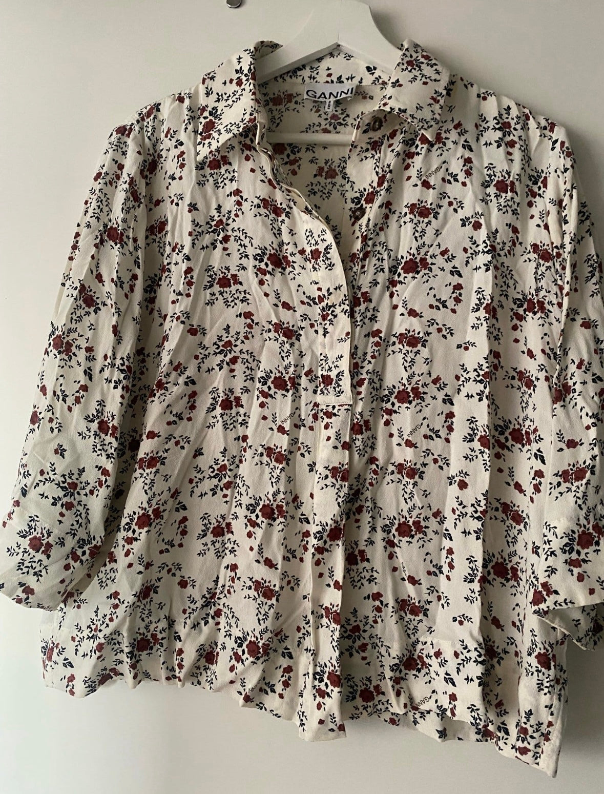 Ganni-blus NWOT
