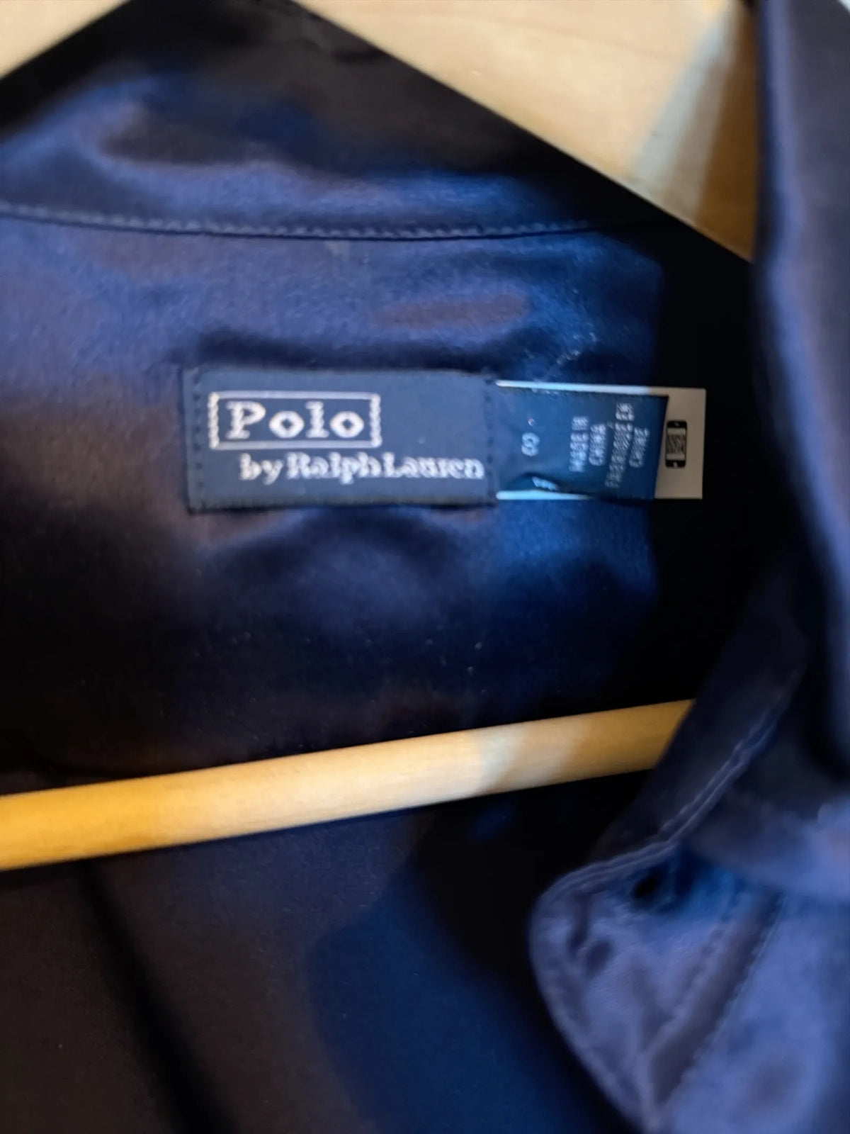 Ralph Lauren-sidenskjorta NWOT
