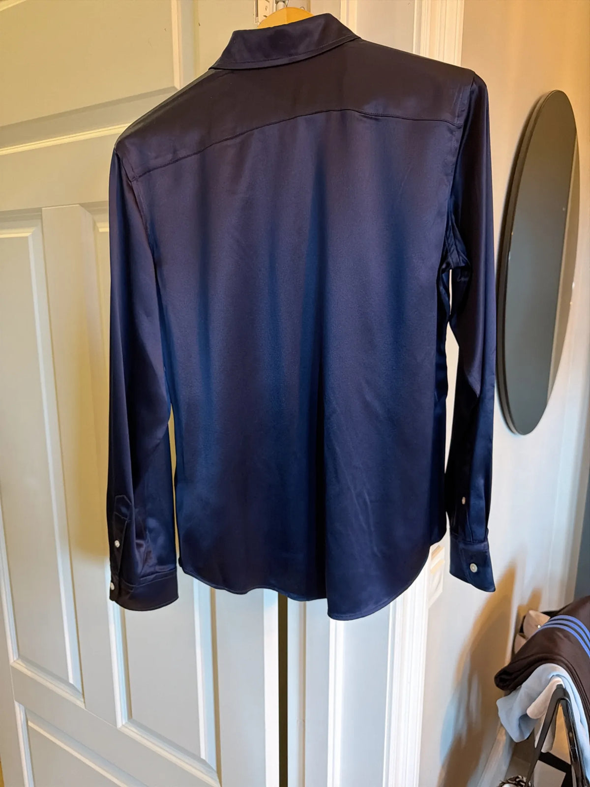 Ralph Lauren-sidenskjorta NWOT