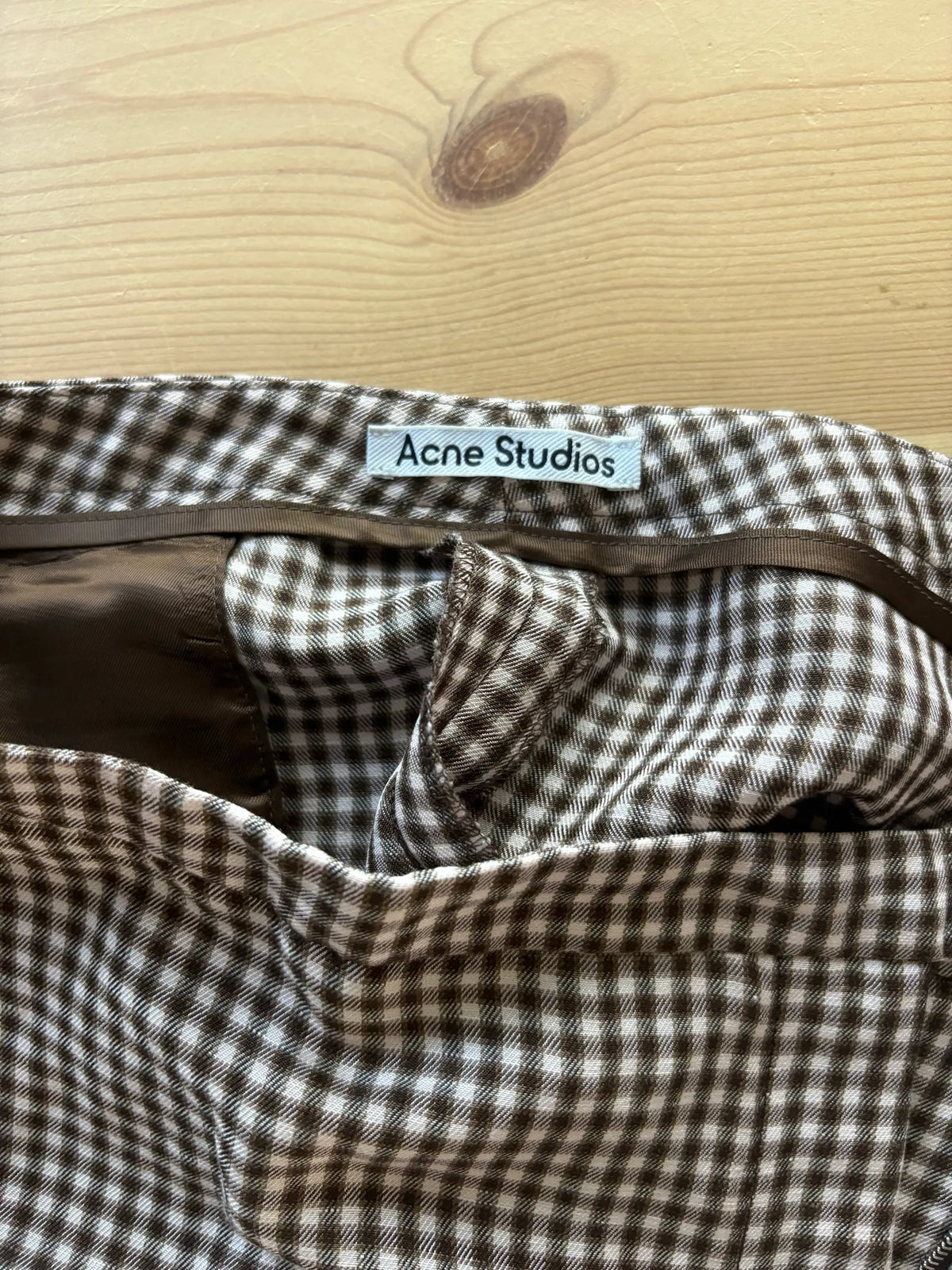Acne Studios-linnebyxor
