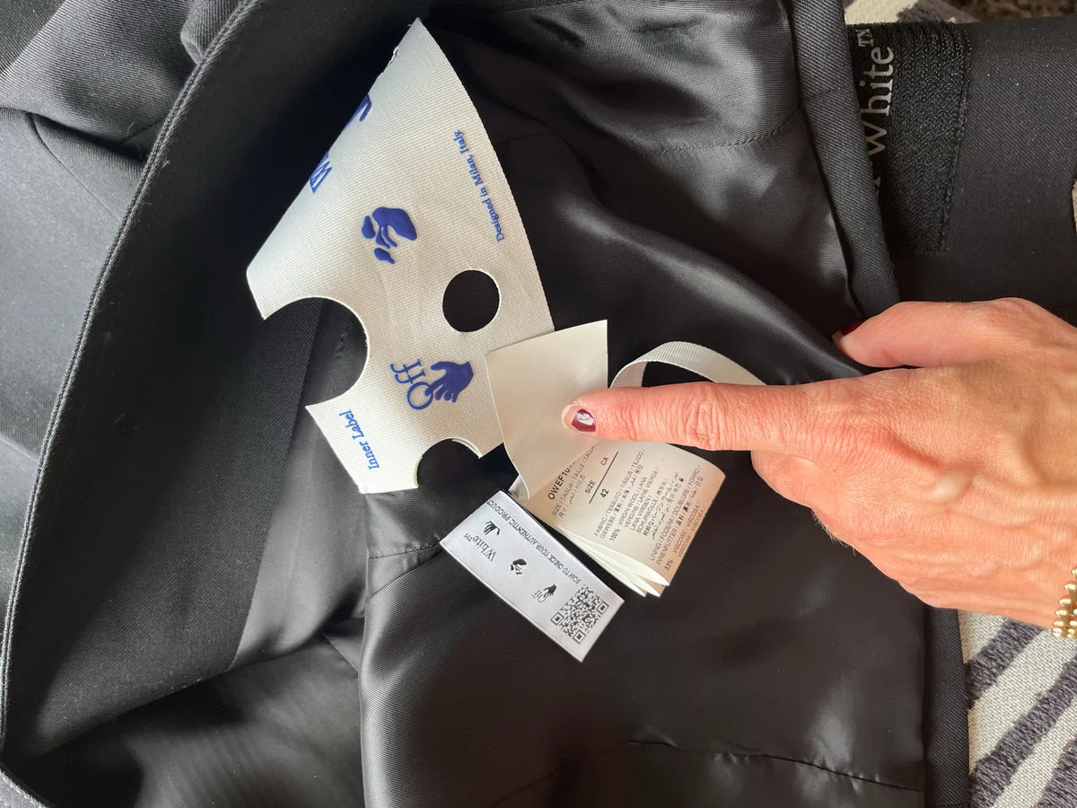 Off-White-ullkavaj NWOT