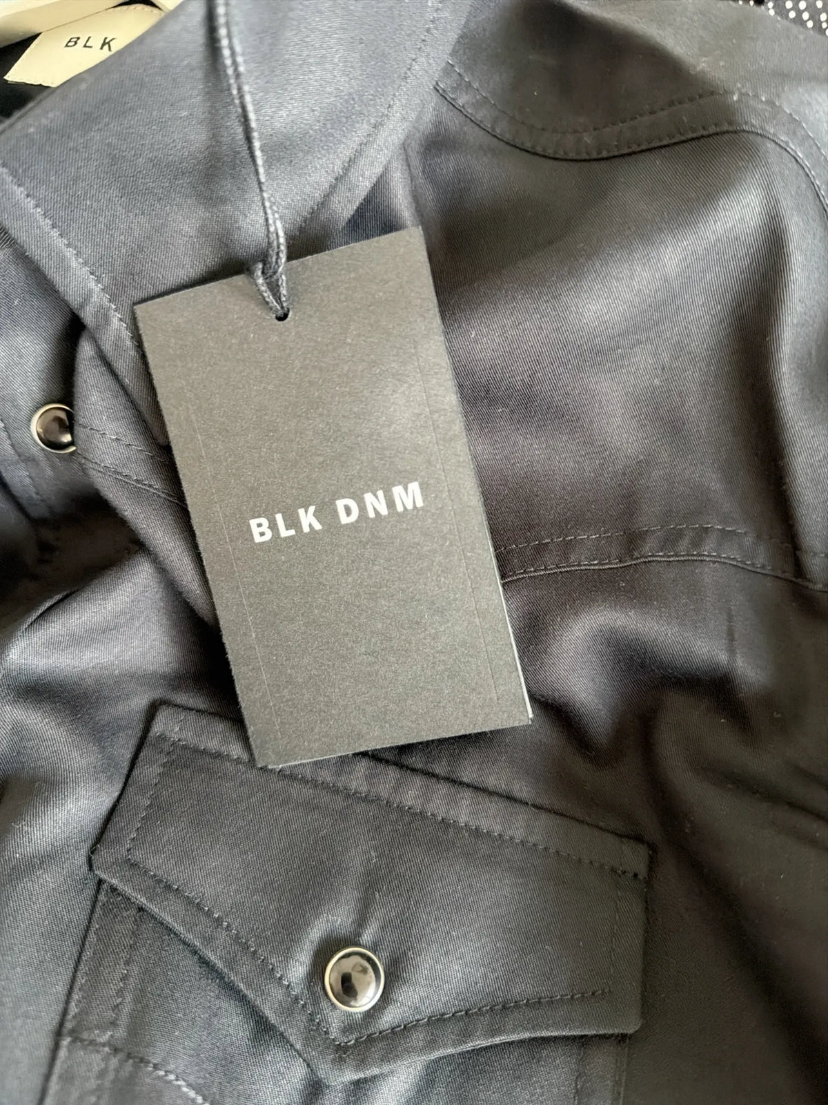 BLK DNM 15-skjorta NWT