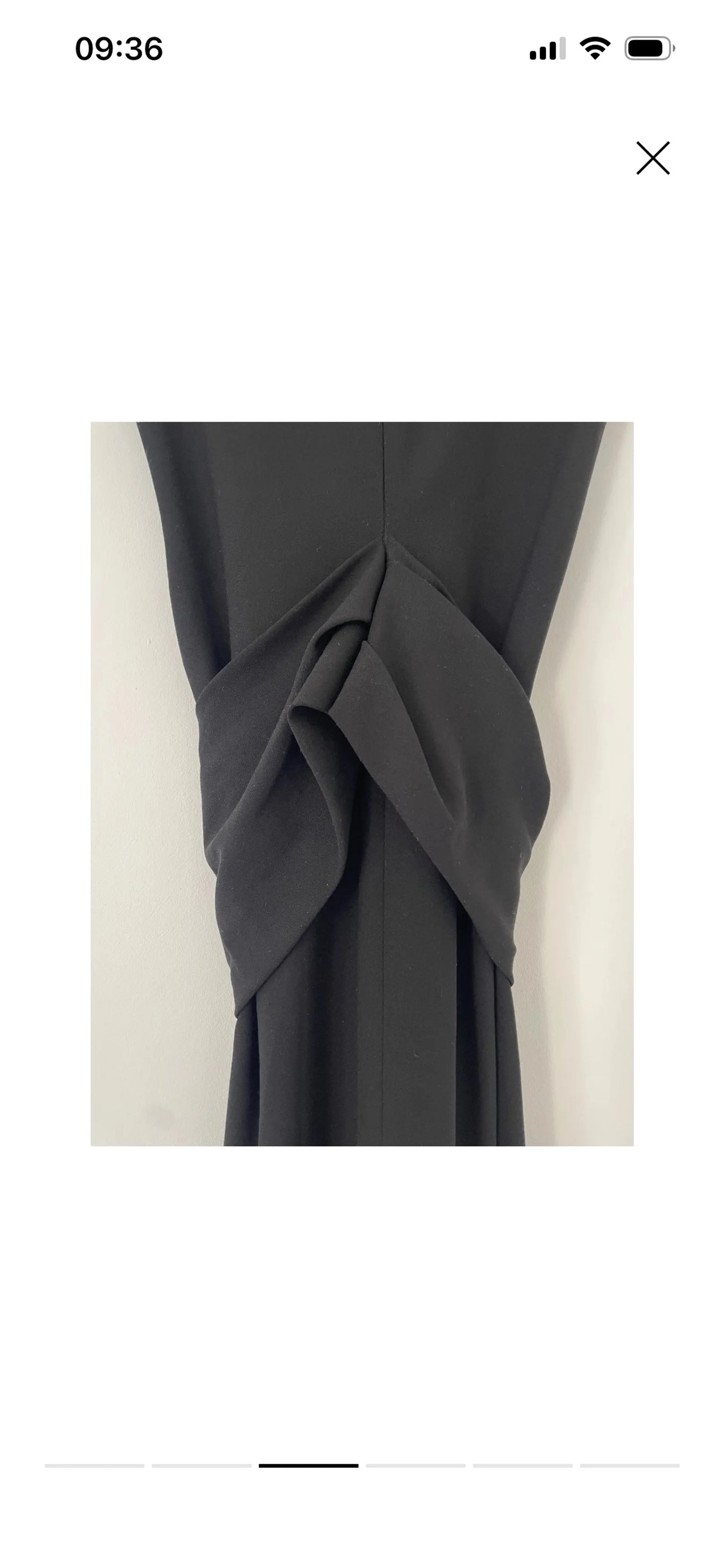 Toteme Wool Crepe Band Dress