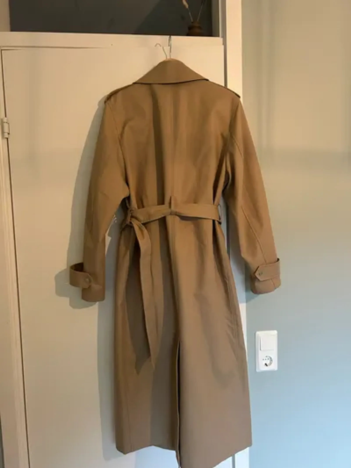 Toteme Cotton Biker Trench-trenchcoat NWT