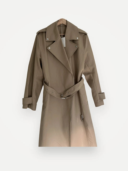 Toteme Cotton Biker Trench-trenchcoat NWT