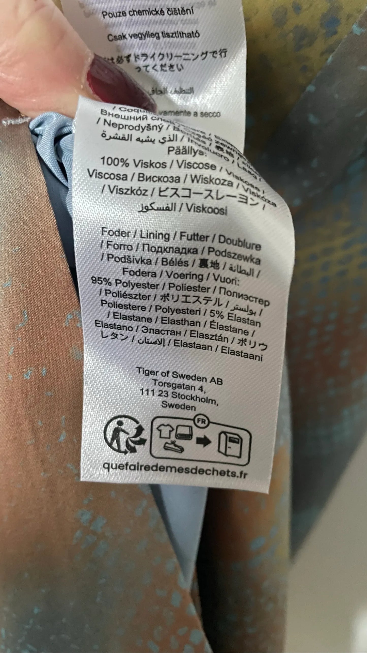 Tiger of Sweden Casi P-kjol NWT