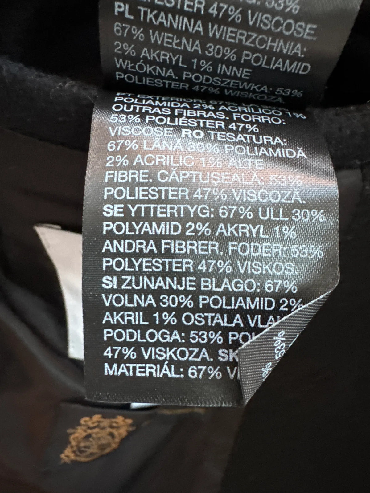 & Other Stories Cropped Pea-ullkappa NWT