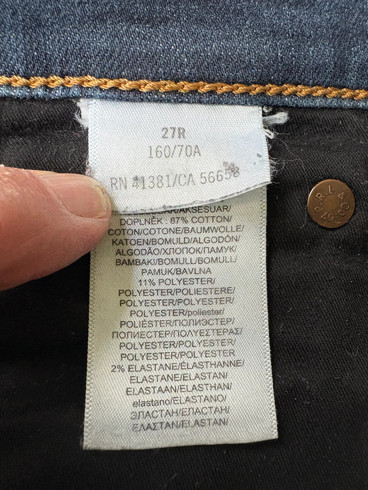 Ralph Lauren The Tompkins Super Skinny-jeans