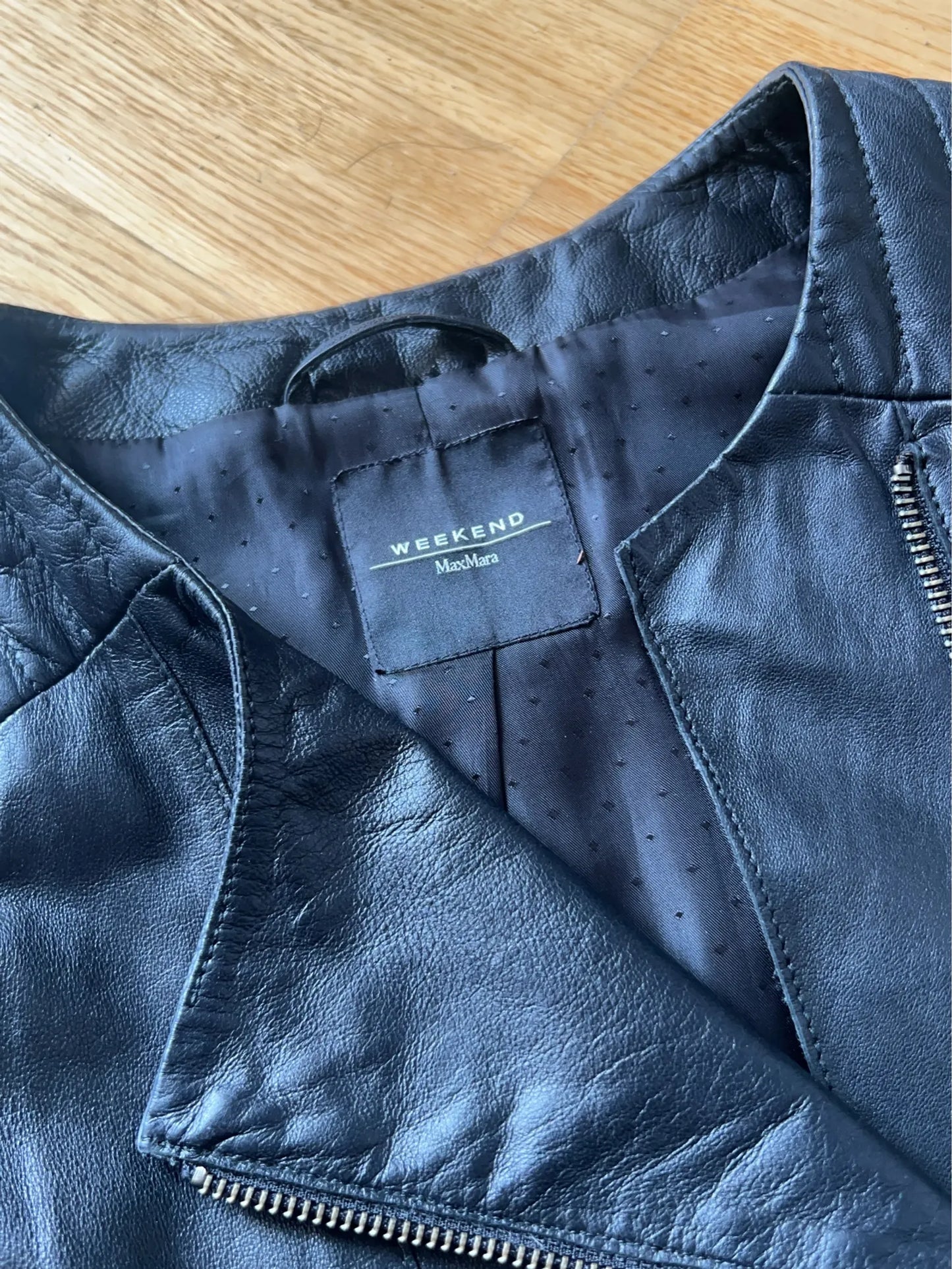 Max Mara Mm-01 Leather jacket