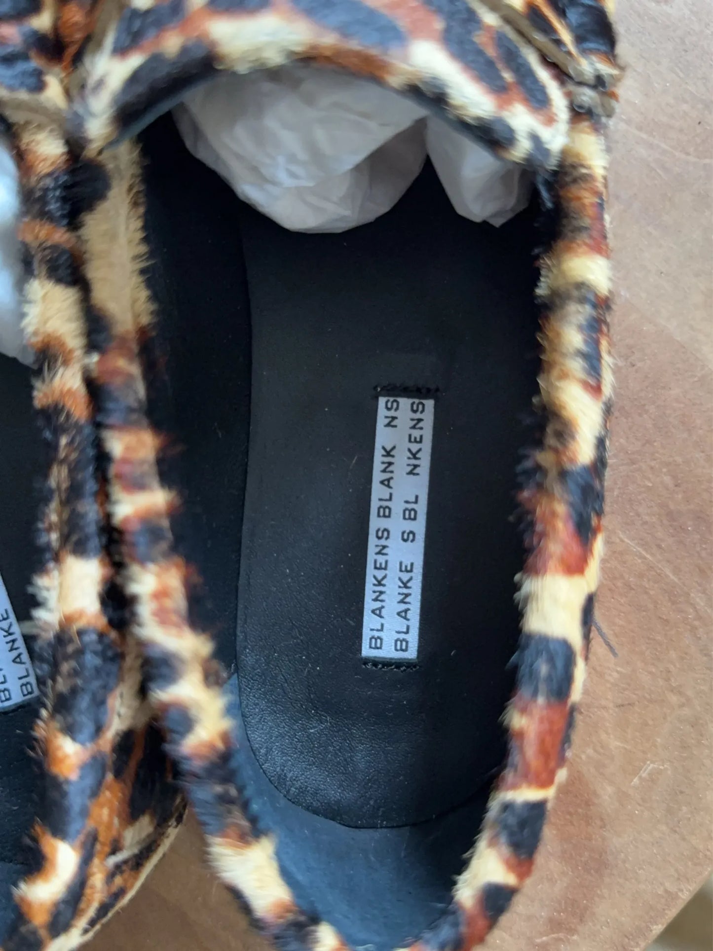 Blankens The Celeste-skinnloafers NWOT