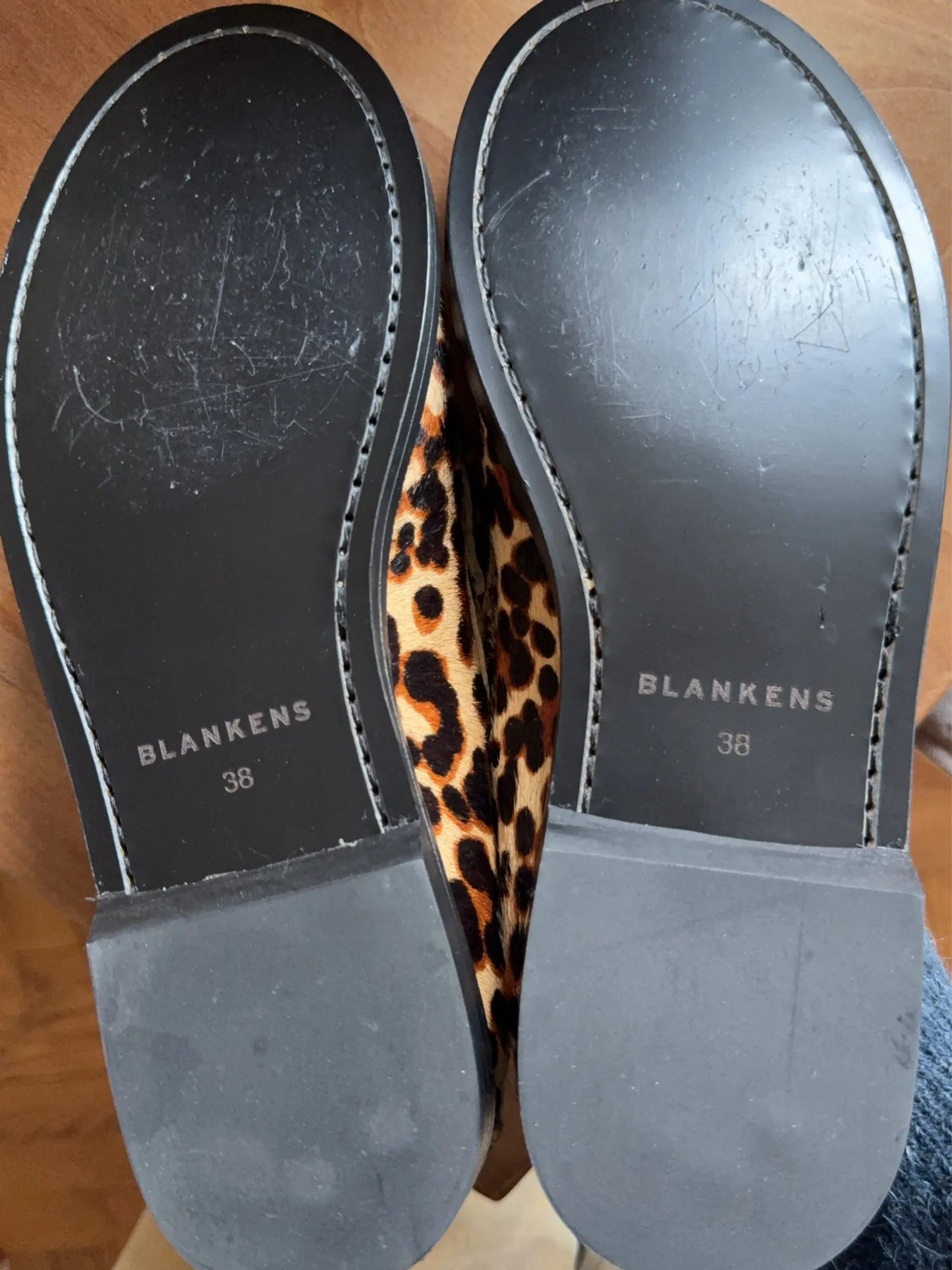 Blankens The Celeste-skinnloafers NWOT