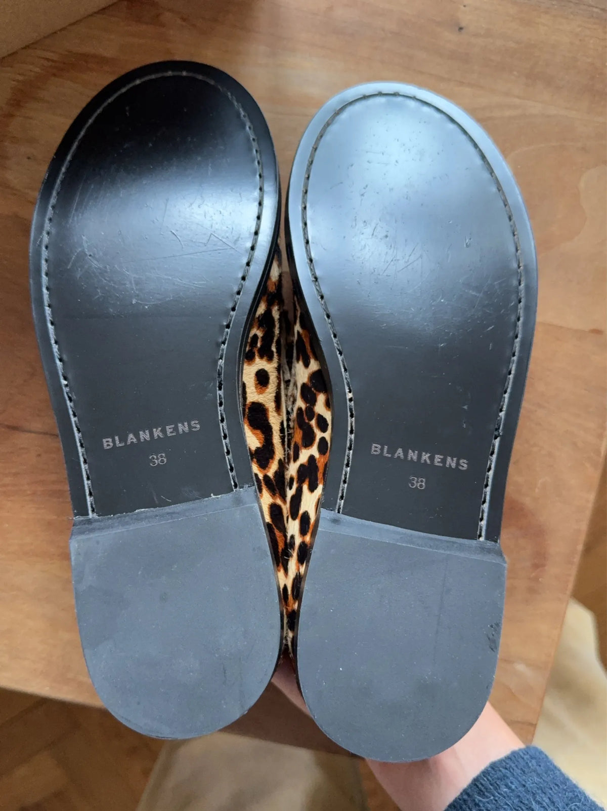 Blankens The Celeste-skinnloafers NWOT
