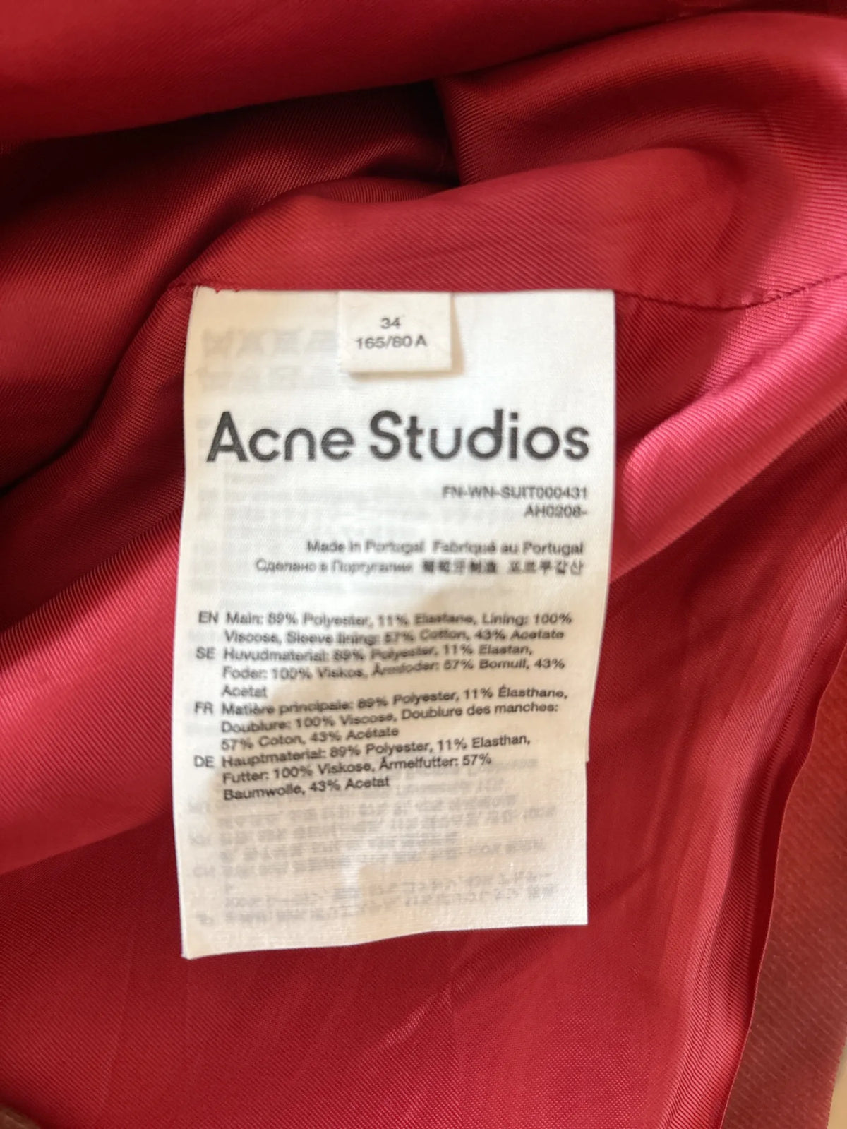 Acne Studios Blazer