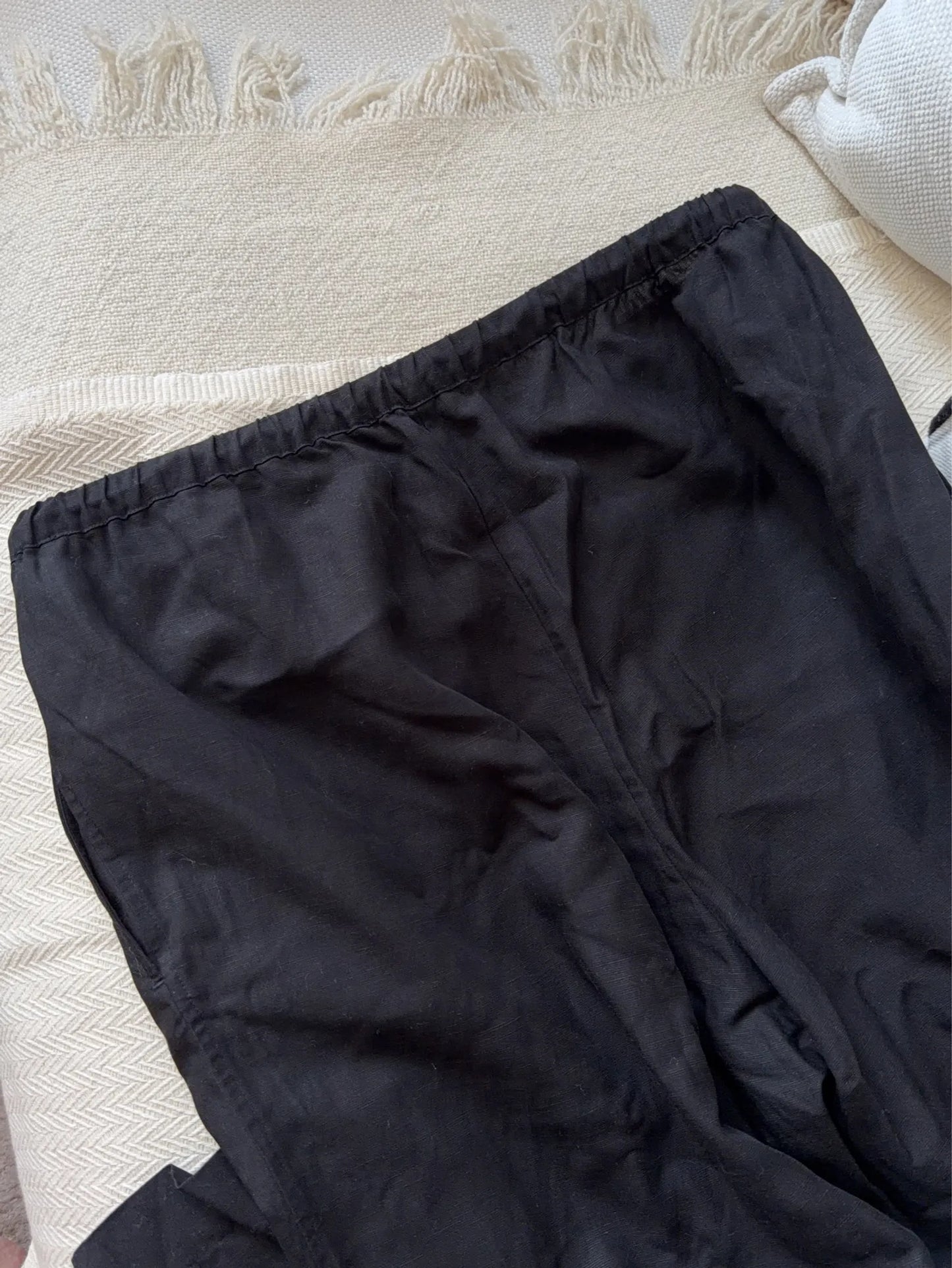Toteme Press-creased Drawstring Trousers