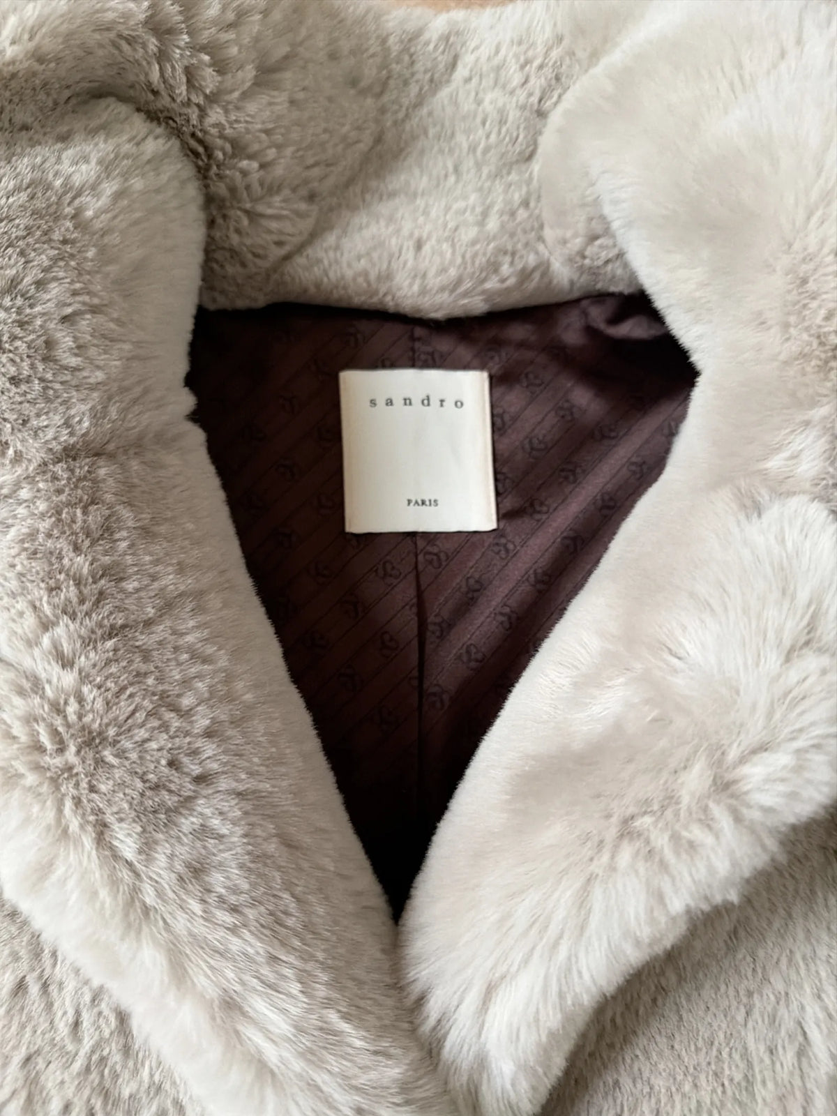 Sandro-pälsjacka