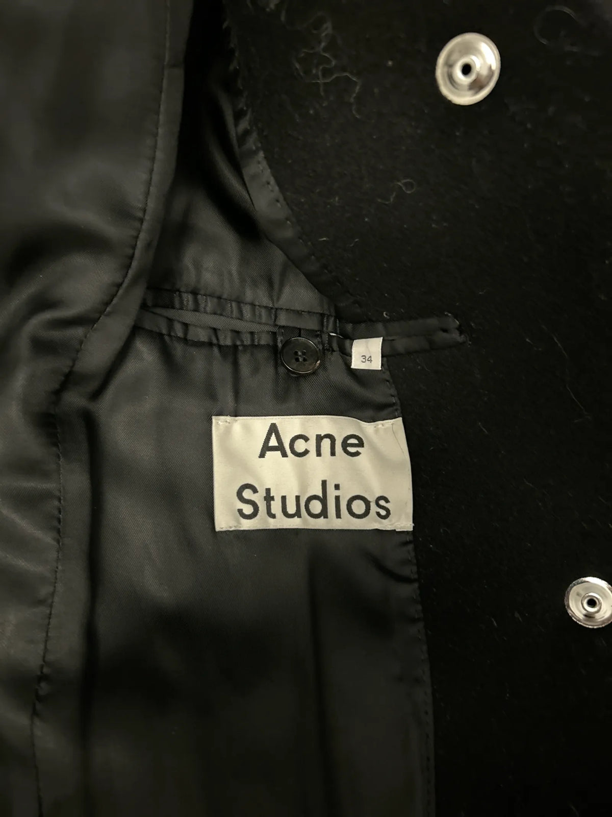 Acne Studios-ullkappa