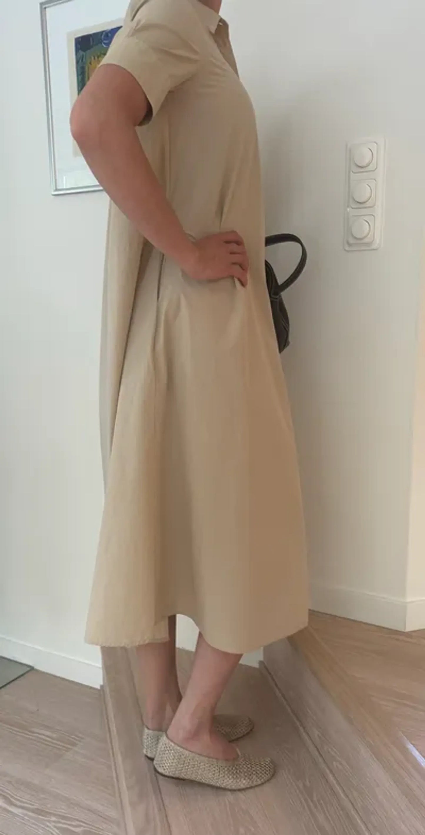 Ottod'Ame Abito Chemisier Lungo Dress