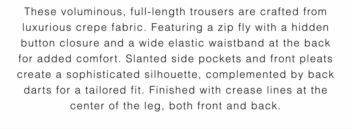 Stylein Boville Suit Trousers