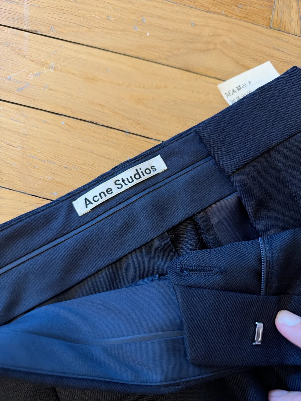 Acne Studios Aaron-ullkostym NWOT
