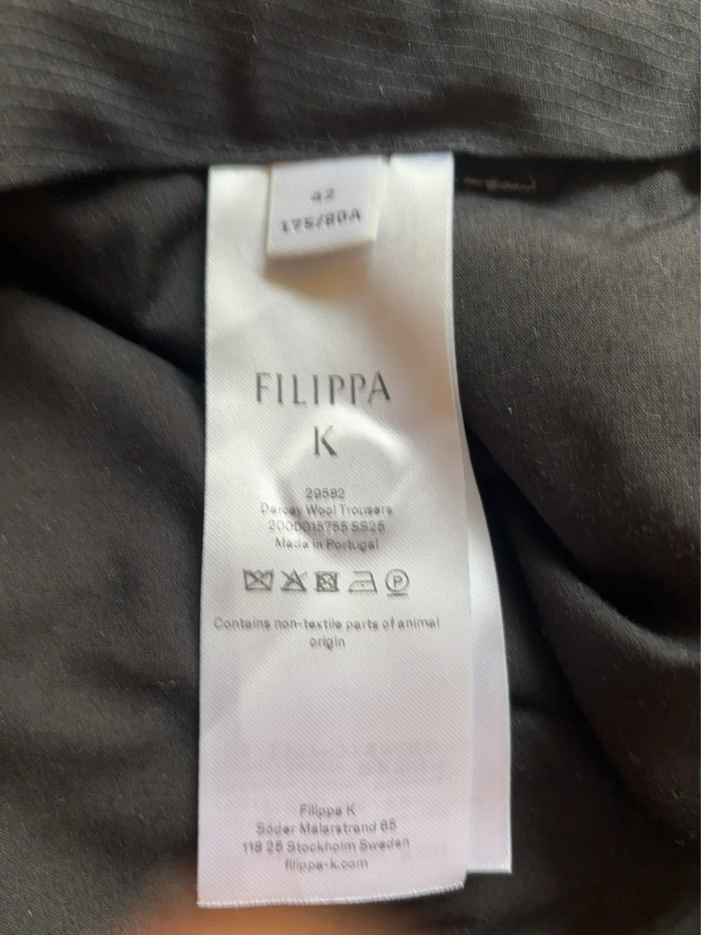 Filippa K Darcey Wool Trousers