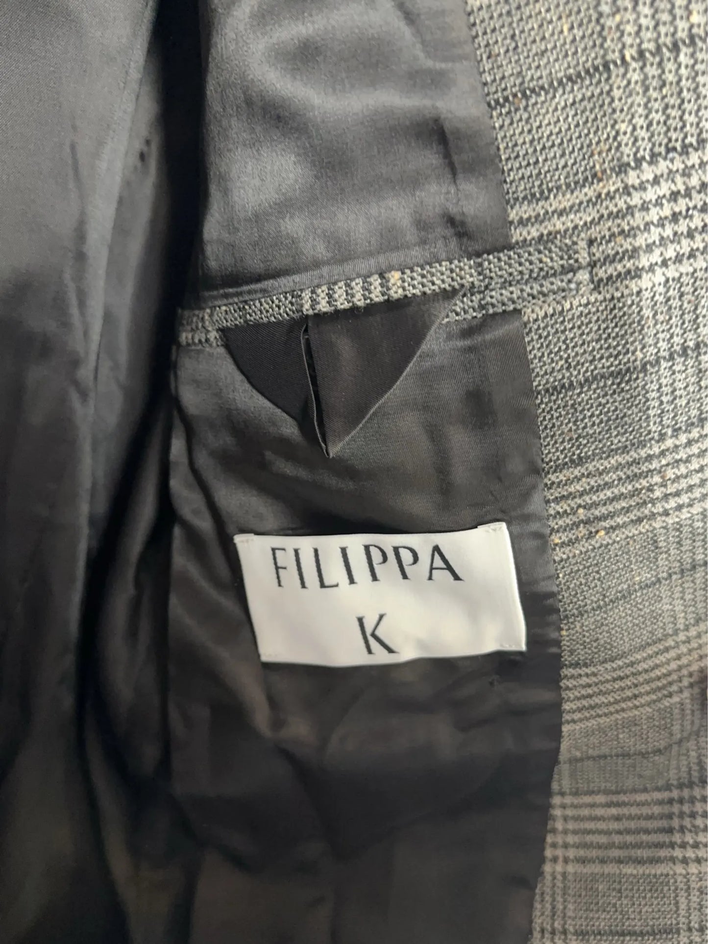 Filippa K Boxy Check Blazer-kavaj