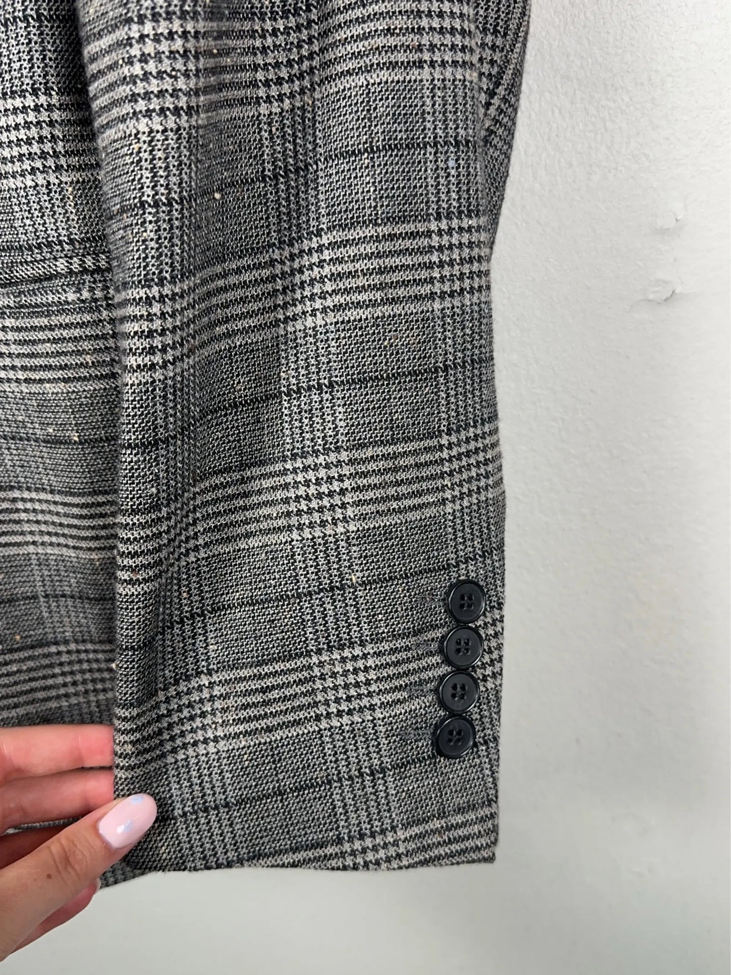 Filippa K Boxy Check Blazer-kavaj