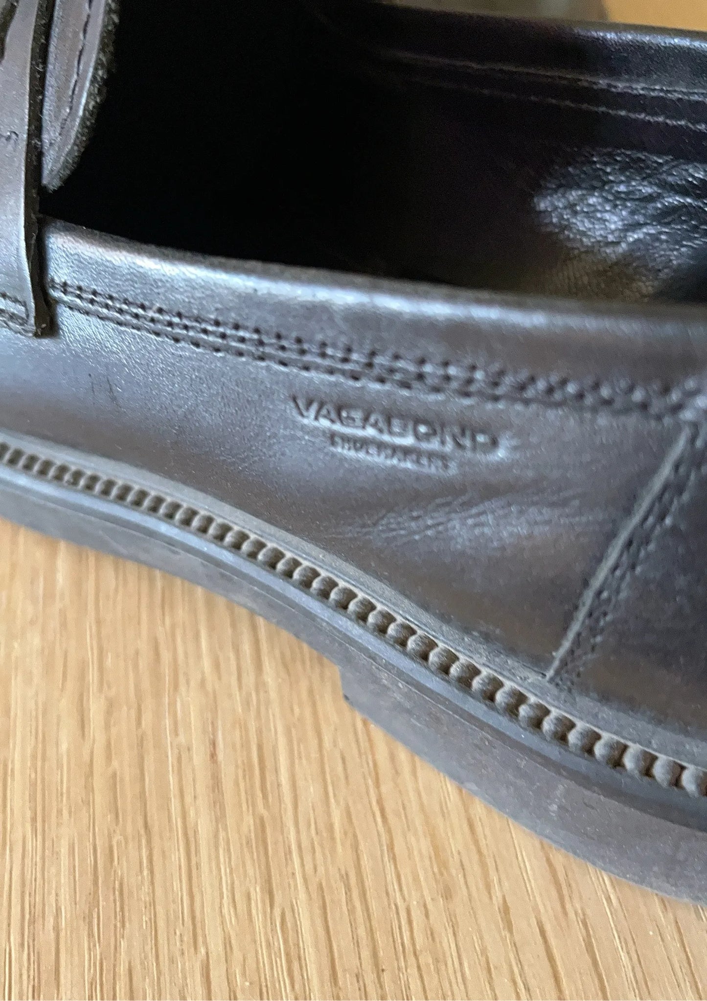 Vagabond-skinnloafers