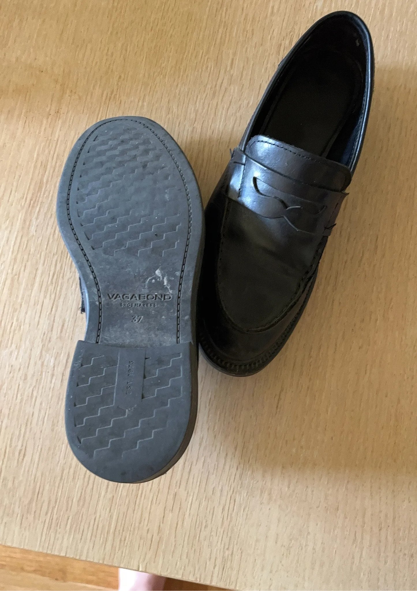 Vagabond-skinnloafers
