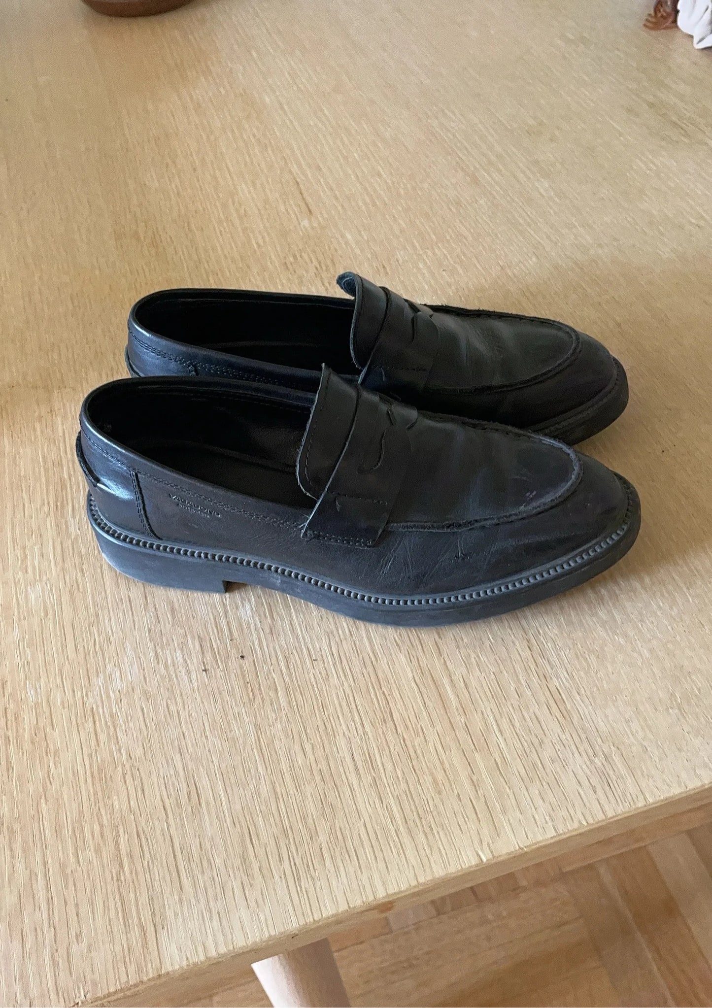 Vagabond-skinnloafers