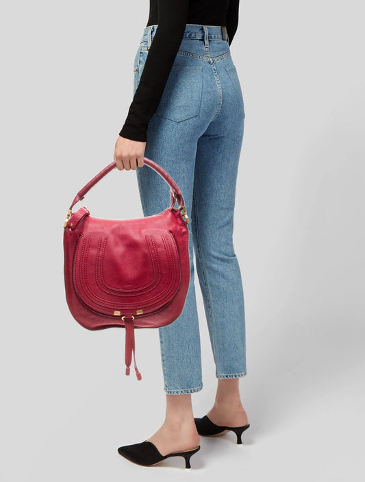 Chloé Medium Marcie-skinnaxelremsväska