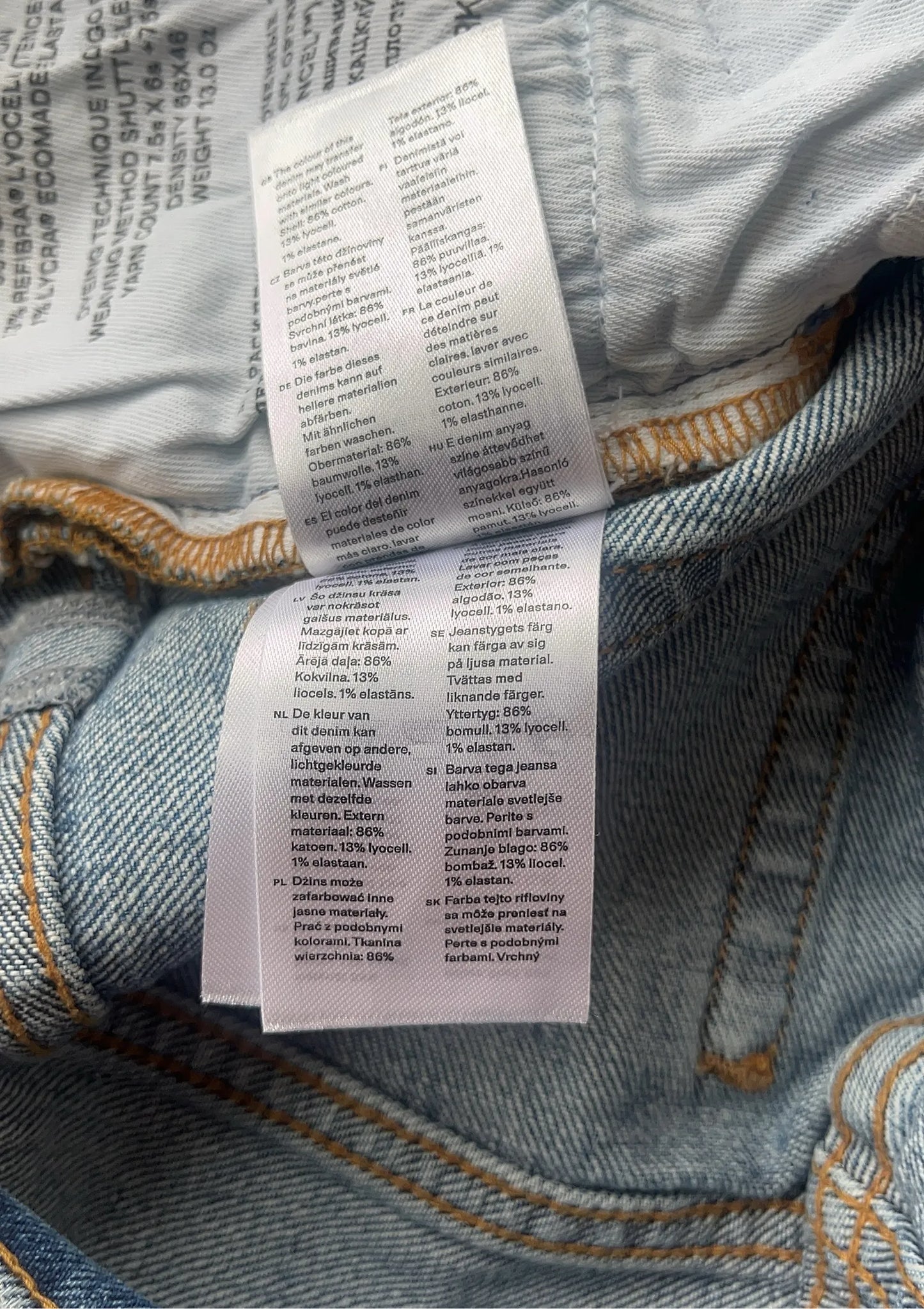 Arket Flared Cropped Stretch-jeans NWOT