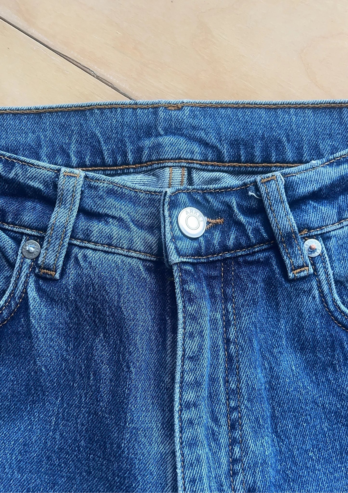 Arket Flared Cropped Stretch-jeans NWOT