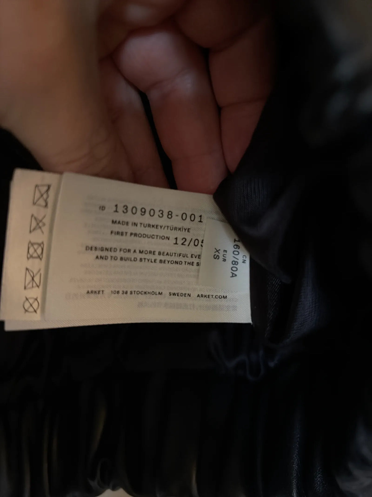 Arket Leather jacket