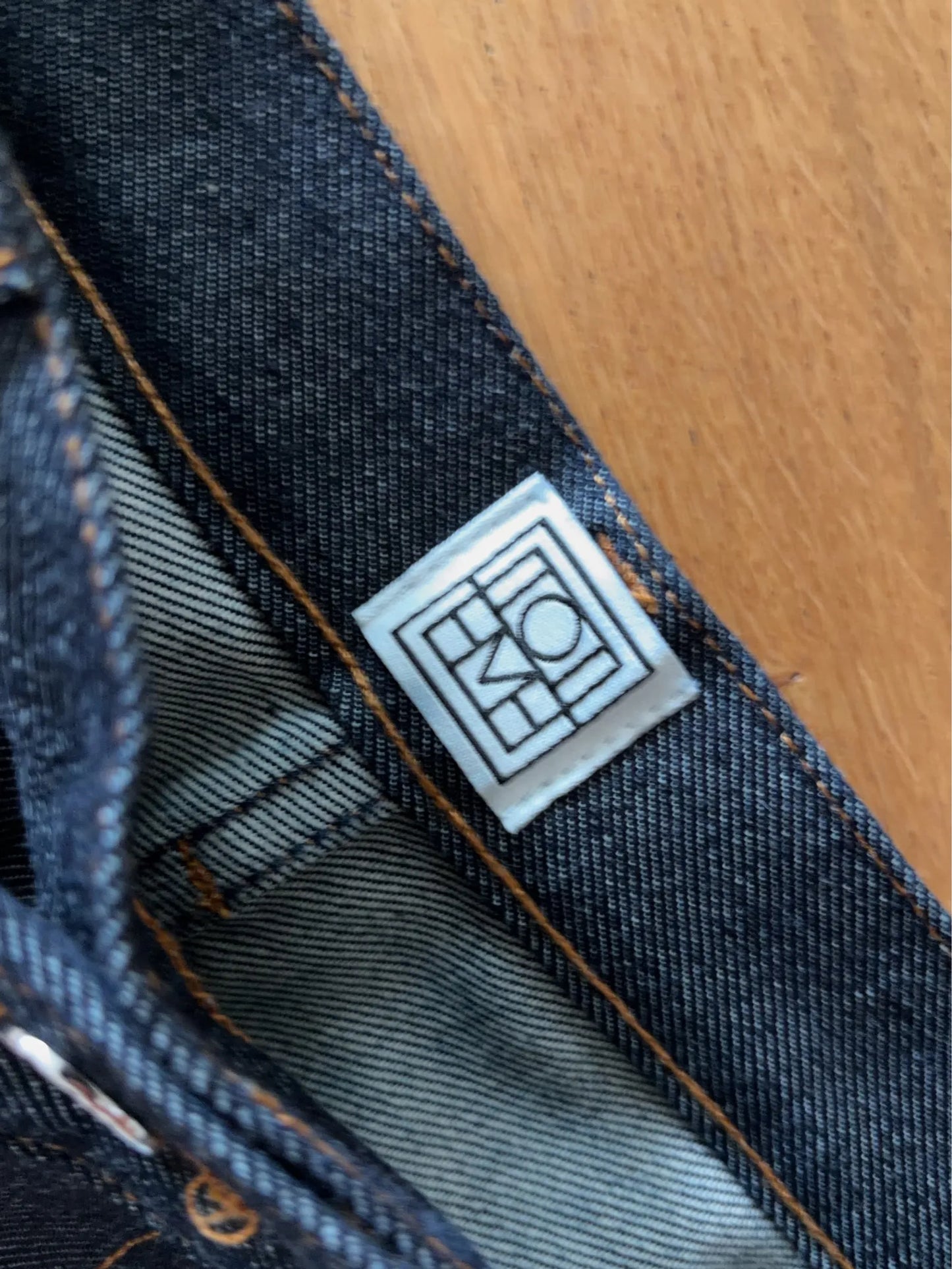 Toteme Twisted Seam Denim Full Length-jeans NWT