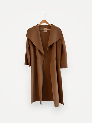 Toteme Signature Wool Cashmere Camel-ullkappa