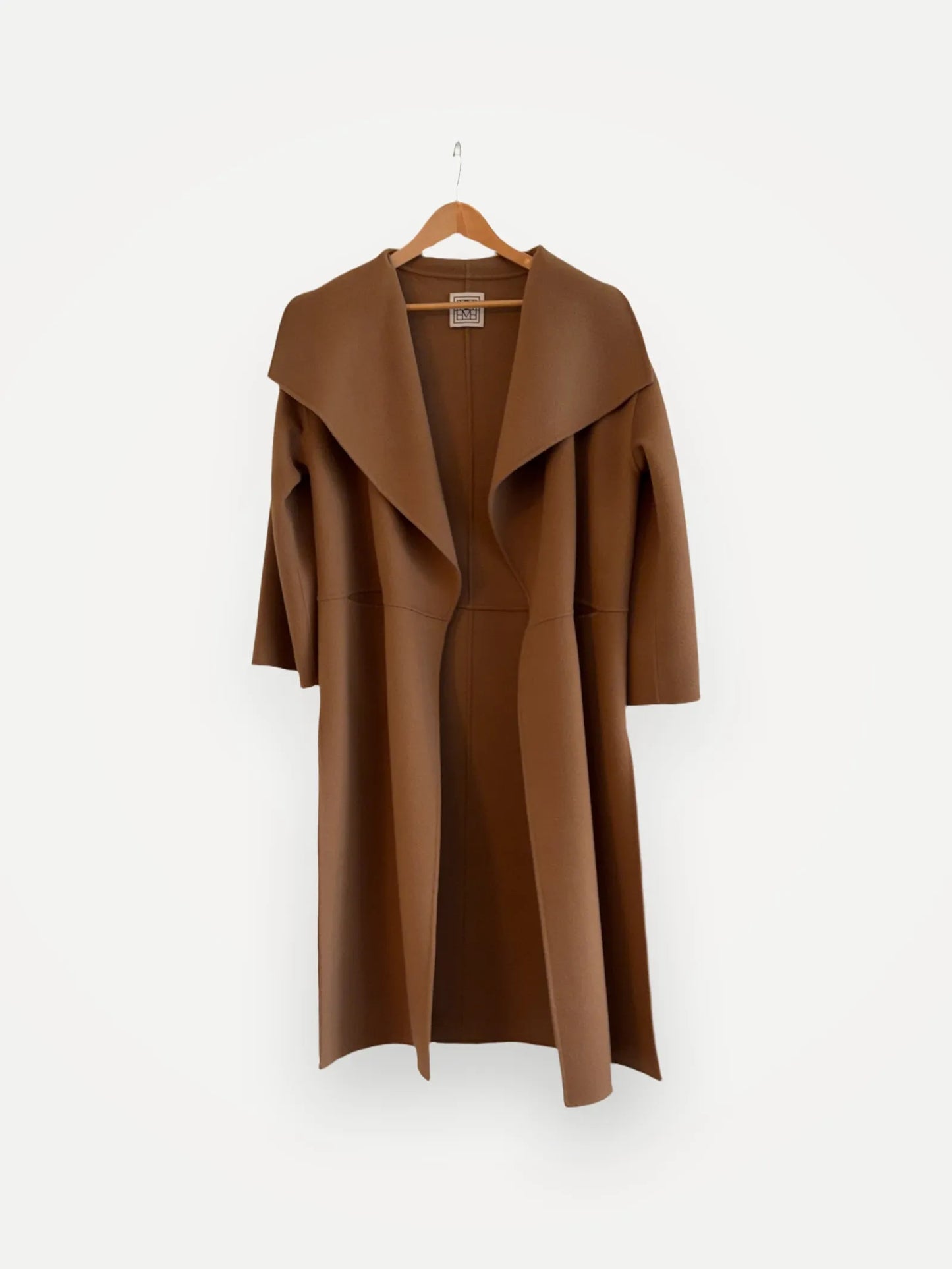 Toteme Signature Wool Cashmere Camel-ullkappa