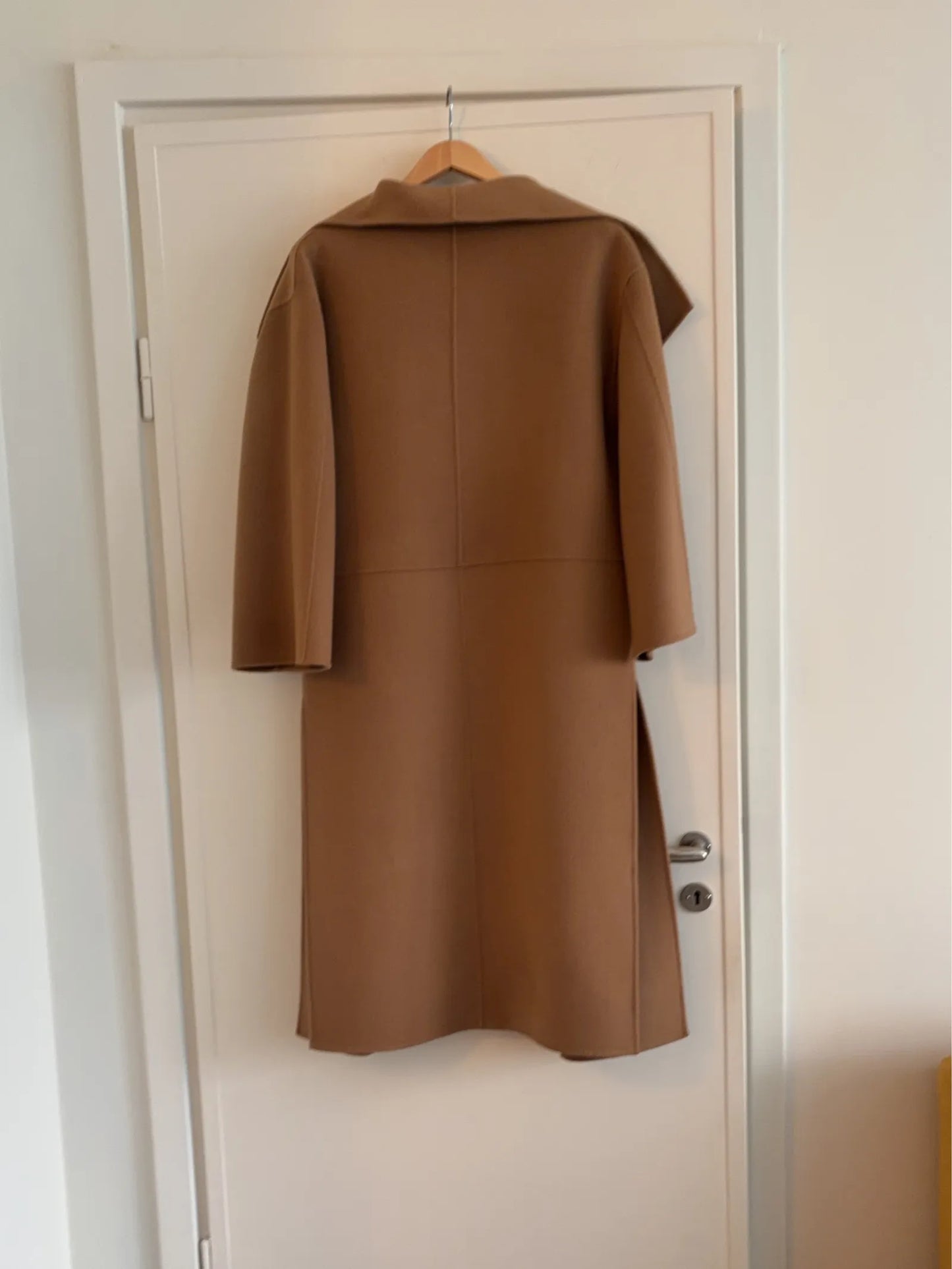 Toteme Signature Wool Cashmere Camel-ullkappa