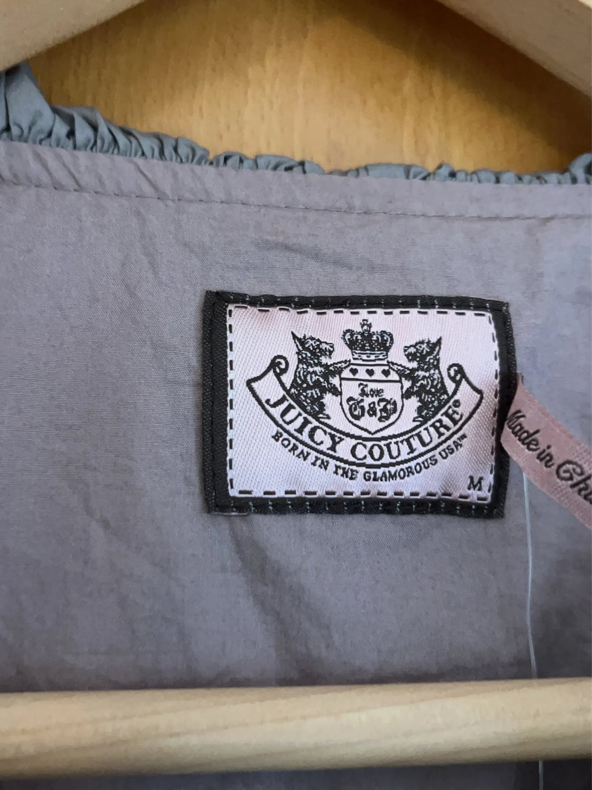 Juicy Couture French Press Ruffle-jacka NWT