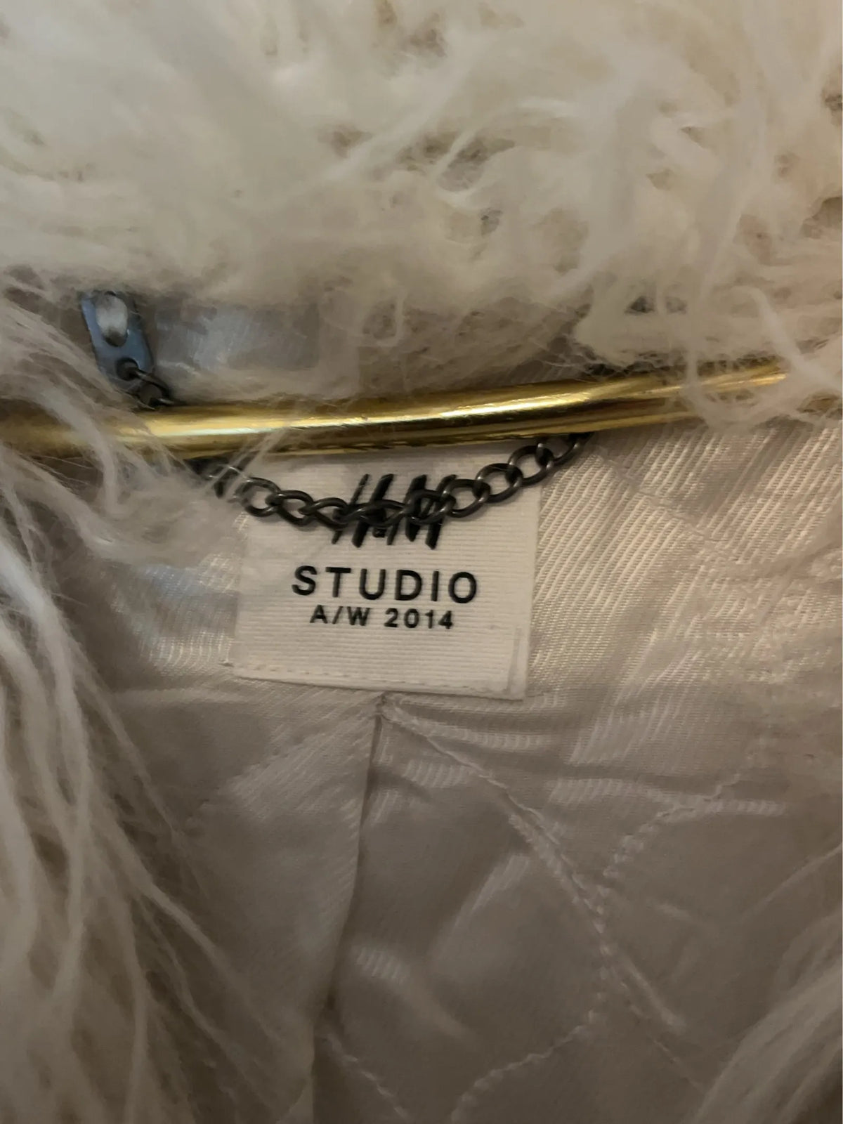 H&M Studio Fur jacket