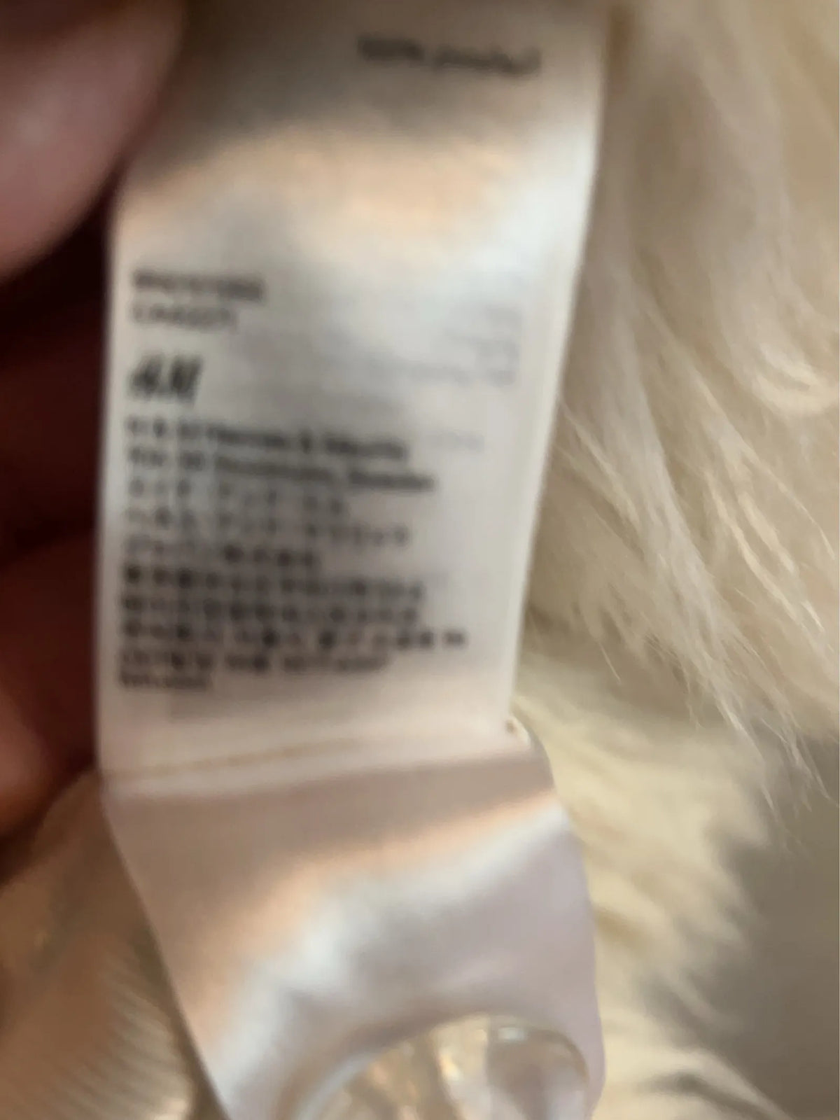 H&M Studio Fur jacket