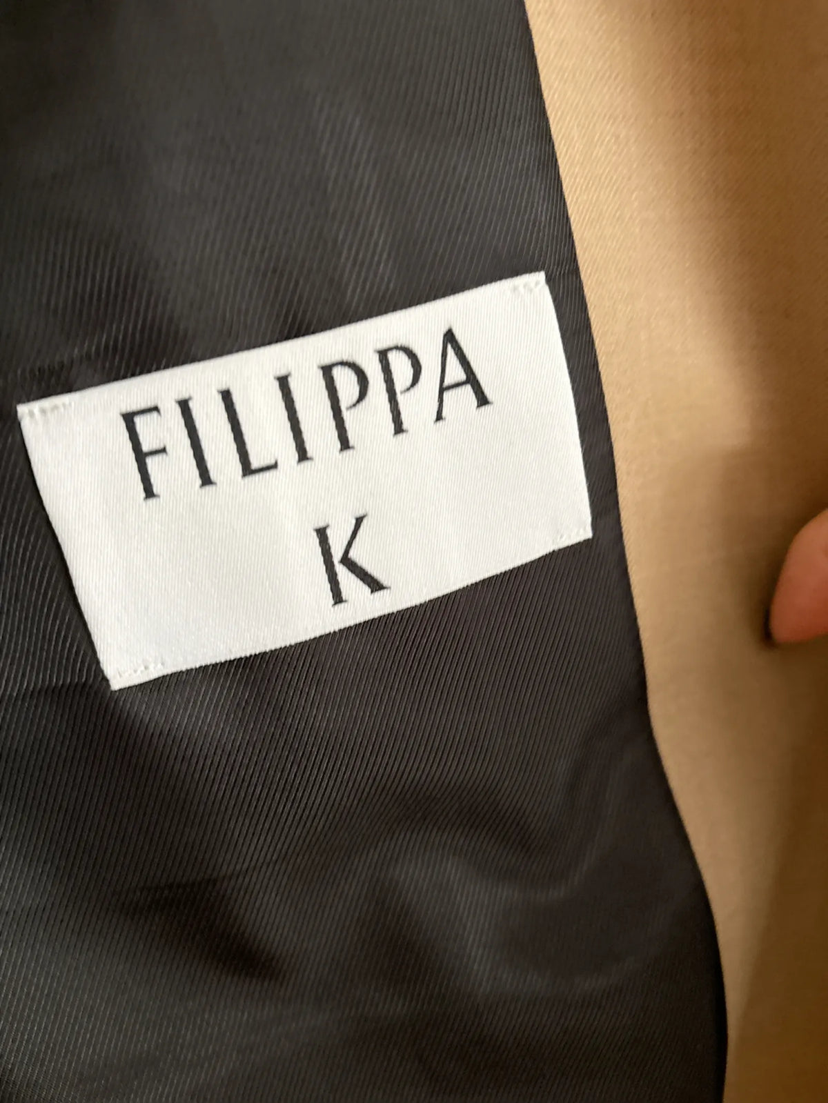 Filippa K Alison Flannel-ullkavaj