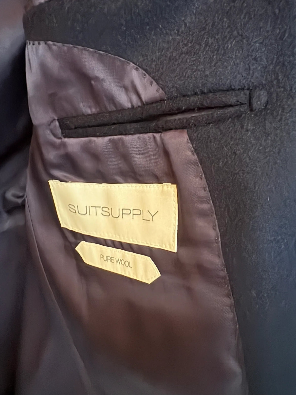 Suitsupply Vicenza-ullkappa