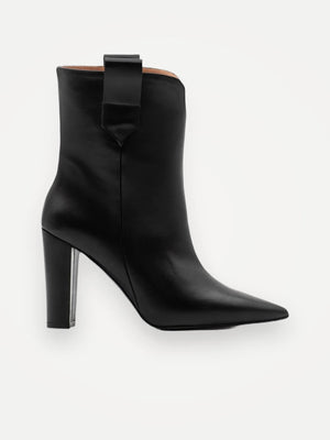 Marzio Svart Westernstövel Med Klack Boots