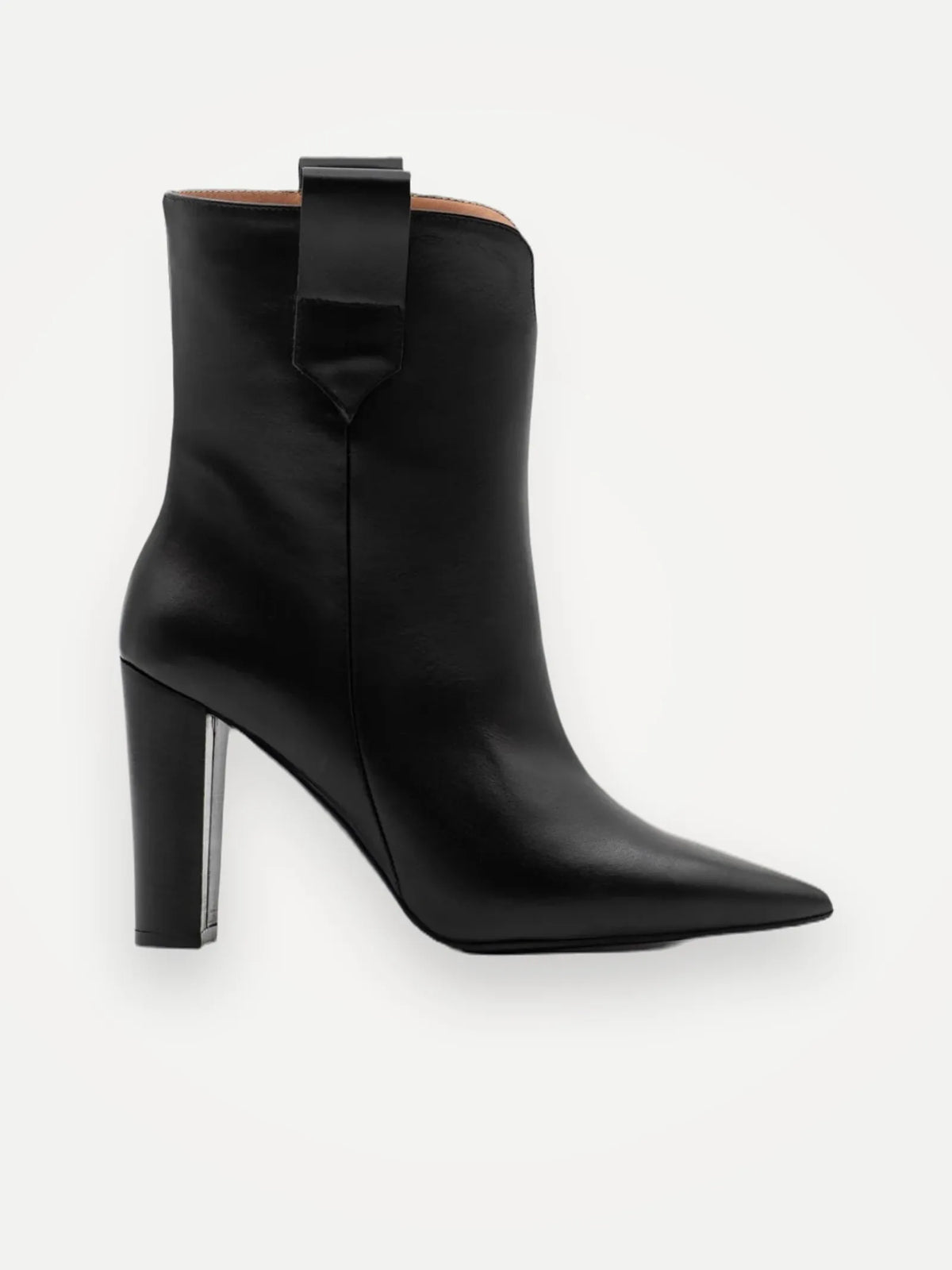 Marzio Svart Westernstövel Med Klack Boots