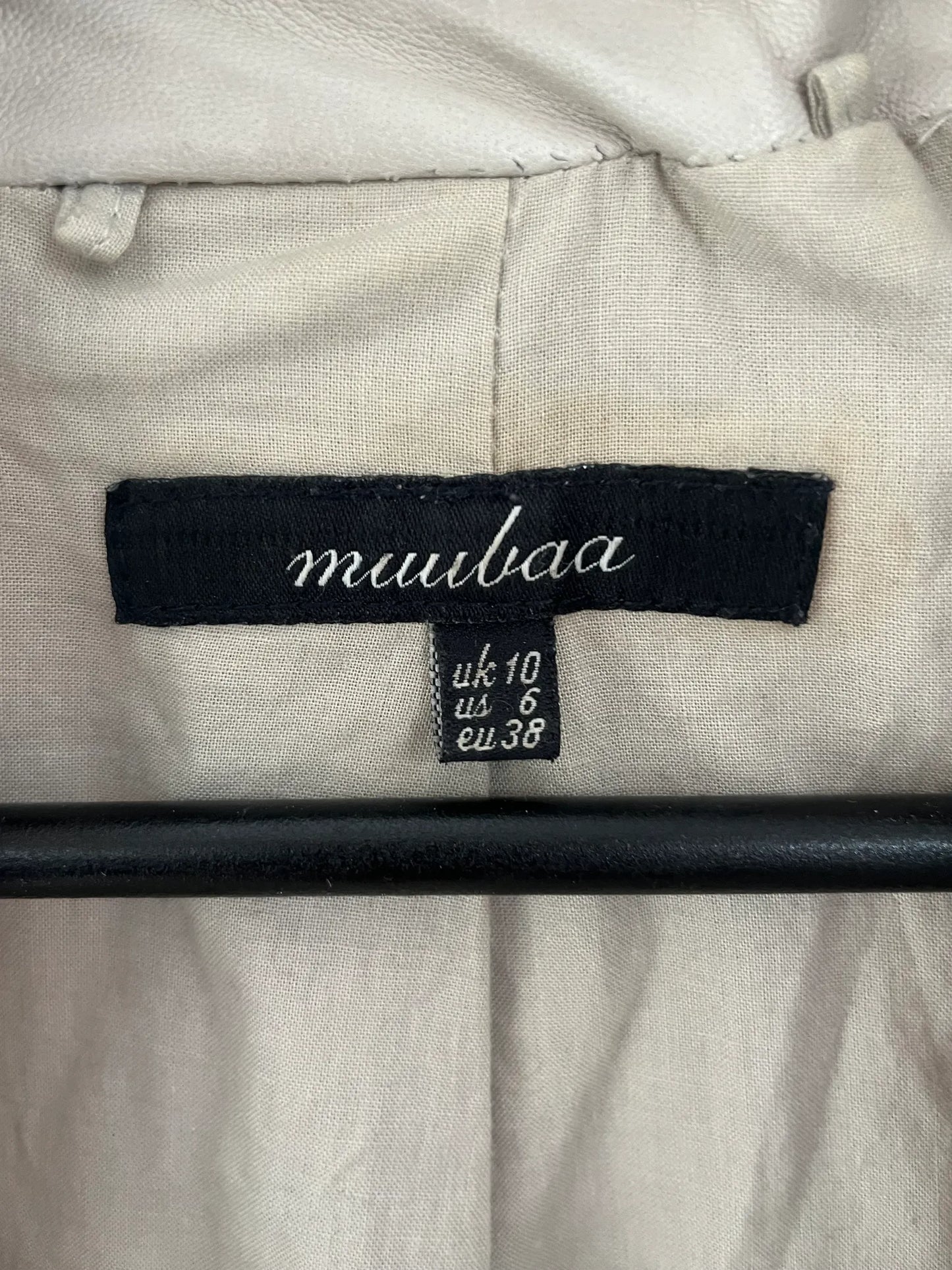Muubaa-skinnjacka