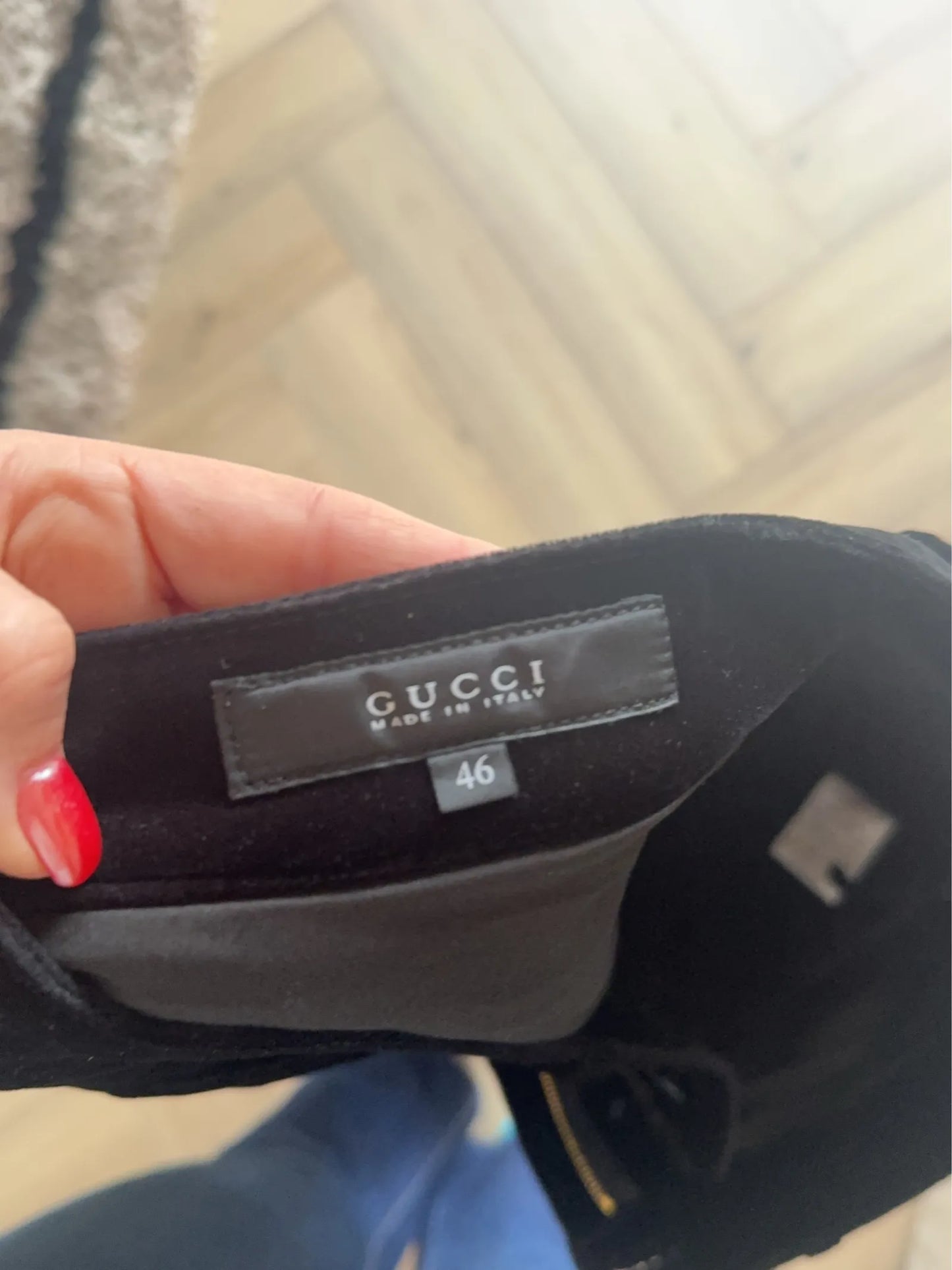Gucci Velvet Trousers