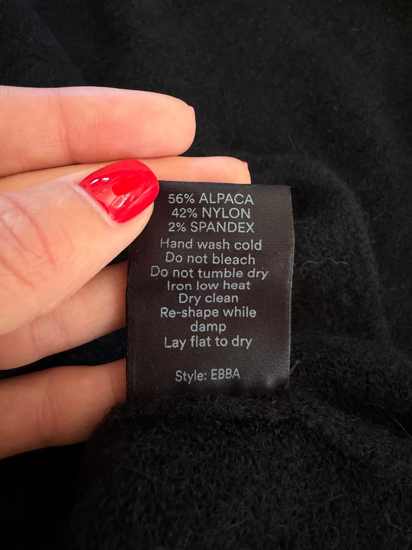 Stylein Ebba-ulltröja NWT